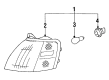 1995 Toyota Paseo Light Socket Diagram - 81515-16180