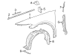 Toyota Crown Fender Diagram - 53801-30B00