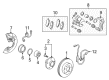 Toyota Avalon ABS Control Module Diagram - 44050-07130