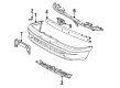 1993 Toyota Paseo License Plate Diagram - 52121-16050