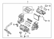 2018 Toyota Yaris iA Heater Core Diagram - 87107-WB002