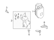 Scion ABS Control Module Diagram - 44050-12521