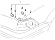 1990 Toyota Corolla Side Marker Light Diagram - 81610-02020