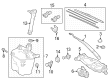 2014 Toyota Corolla Washer Reservoir Diagram - 85315-02520