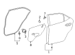 2015 Toyota Corolla Weather Strip Diagram - 67871-02230