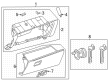 2021 Toyota Highlander Glove Box Diagram - 55501-0E050-C0