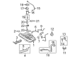 Toyota FJ Cruiser Fuel Pressure Regulator Diagram - 23270-31140