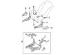 1993 Toyota Camry Seat Motor Diagram - 85820-50010