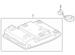 Toyota Corolla Cross Dome Light Diagram - 81260-02F80-B0