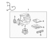 Toyota Cabin Air Filter Diagram - 87139-48020-83