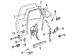 1992 Toyota Camry Window Regulator Diagram - 69830-32080