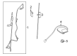 2011 Toyota Tundra Antenna Mast Diagram - 86309-0C040