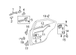 Toyota Camry Door Latch Cable Diagram - 69730-33070