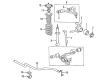 Toyota Supra Sway Bar Bracket Diagram - 48824-24030