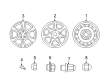 2002 Toyota Solara Spare Wheel Diagram - 42611-06130