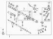 2002 Toyota Camry Steering Gear Box Diagram - 44250-06081