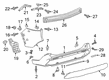 2014 Toyota Avalon Bumper Reflector Diagram - 81910-08010