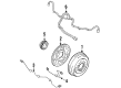 1992 Toyota 4Runner Backing Plate Diagram - 47043-35160