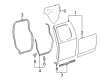 2006 Toyota Tundra Door Seal Diagram - 62331-0C020-B1