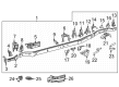 2022 Toyota Tundra Exhaust Hanger Diagram - 51308-0C010