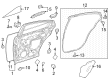 Toyota Prius Door Seal Diagram - 67871-47060