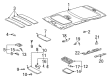 2003 Toyota RAV4 Dome Light Diagram - 81231-AA010