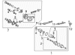 Toyota FJ Cruiser CV Joint Diagram - 43460-69215