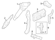 2023 Toyota Crown Engine Control Module Diagram - 89661-3AF60