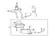 2006 Toyota Highlander Oil Cooler Diagram - 32910-48070