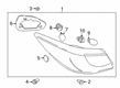 2017 Toyota Yaris iA Light Socket Diagram - 90118-WB015