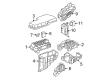 2003 Toyota Highlander Turn Signal Flasher Diagram - 81980-53020