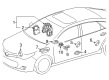 Toyota Avalon Air Bag Diagram - 73910-07040