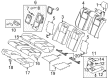 2014 Toyota Avalon Cup Holder Diagram - 72806-07010-A0