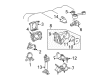 2003 Toyota Solara Engine Mount Diagram - 12380-20050