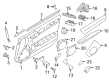 Scion FR-S Door Seal Diagram - SU003-01621