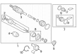 Toyota Grand Highlander Axle Shaft Diagram - 43410-0E520