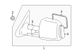 Toyota Mirror Cover Diagram - 87915-0C010