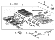 2018 Toyota Highlander Car Batteries Diagram - G9510-48120