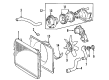 Toyota T100 Cooling Fan Assembly Diagram - 16361-62010