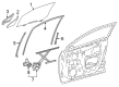 2019 Toyota C-HR Weather Strip Diagram - 68215-F4011