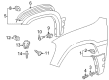 Toyota RAV4 Mud Flaps Diagram - 76621-49015