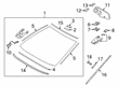 2020 Toyota Avalon Car Mirror Diagram - 87810-07140