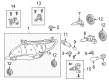 2011 Toyota Corolla Headlight Diagram - 81170-12F10