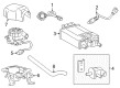 2022 Toyota 4Runner Air Intake Coupling Diagram - 17341-31080