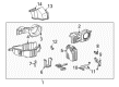 Toyota Sienna A/C Expansion Valve Diagram - 88515-08050