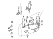 Toyota Solara Interior Door Handle Diagram - 69205-06020-A0