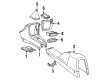 Toyota Paseo Cigarette Lighter Diagram - 85500-16190