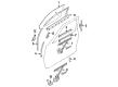 1995 Toyota Pickup Window Regulator Diagram - 69810-04021