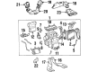 1999 Toyota Avalon Blower Motor Resistor Diagram - 87138-33010