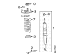 2023 Toyota Tundra Coil Springs Diagram - 48131-0CD10